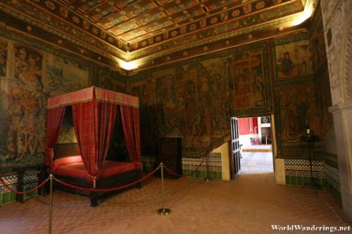 Bedroom at the Alcazar de Segovia