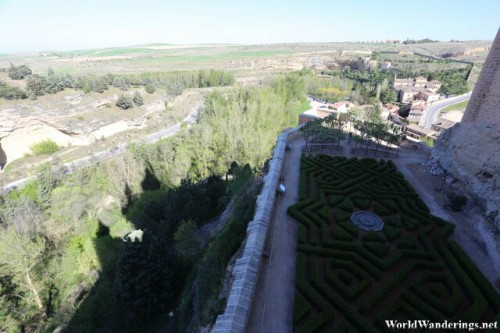 View from the Alcazar de Segovia