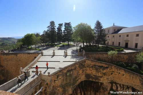 A Look at the Entrance of the Alcazar de Segovia