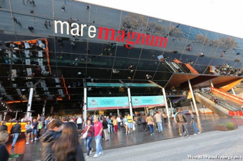 Maremagnum Shopping Center at Barcelona