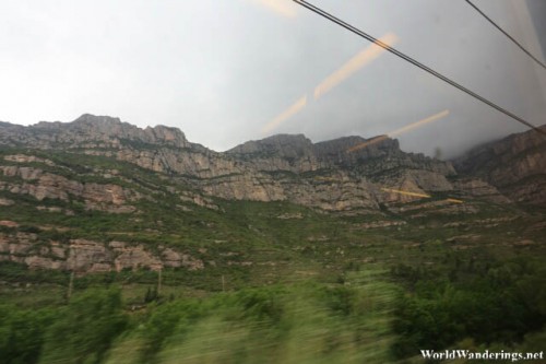 Approaching Montserrat