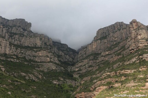 Cloudy Top of Montserrat