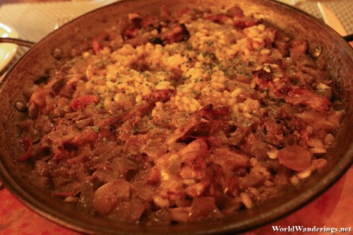 Rice Based Dish at Barcelona