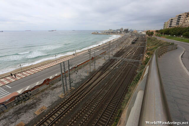 Railway at Tarragona