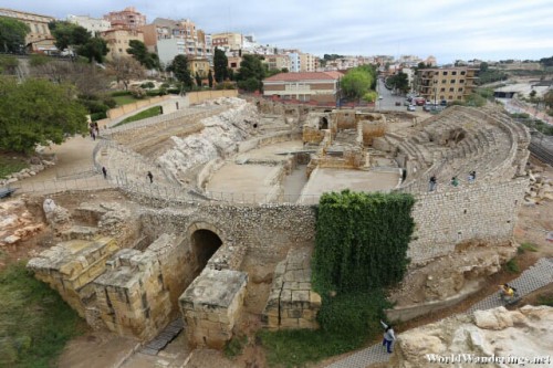 Ruins of a Roman Amphitheater at Tarraco