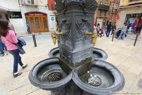 One of Many Drinking Fountains at Tarragona