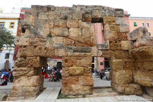 Close Up of the Ruins at Tarraco