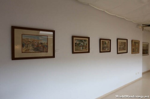Paintings on Exhibit at the Casa Canals at Tarragona