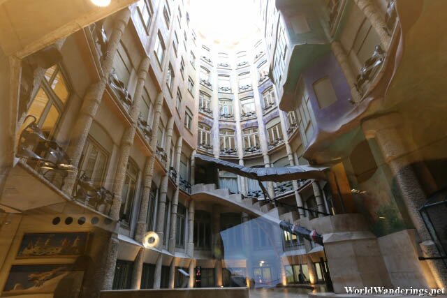 A Peek Inside the Casa Milà in Barcelona