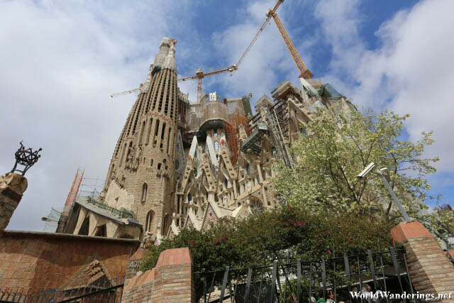 Sagrada Familia Still Under Construction