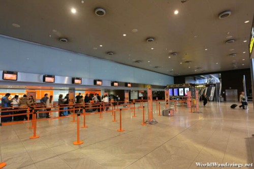 Check In Counters at Barcelona Airport Terminal 2