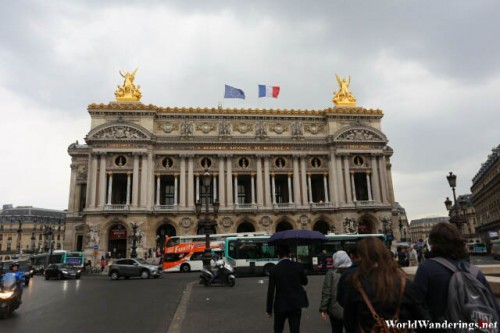 Walking Toward the Paris Opera