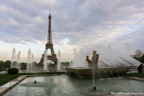Eiffel Tower and the Trocadero Gardens