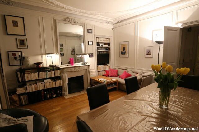 Living Room at a Parisian Apartment