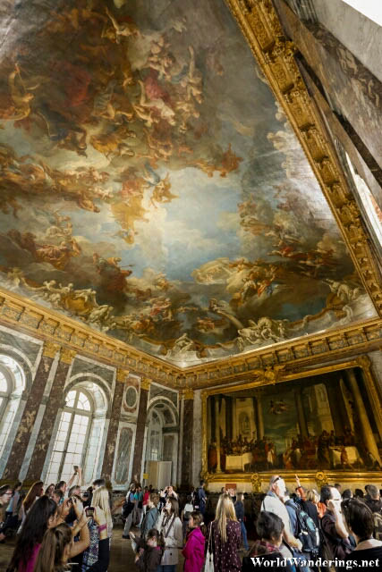 One of the Rooms at the Palace of Versailles