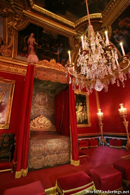 Bedroom of Louis XVI in the Palace of Versailles