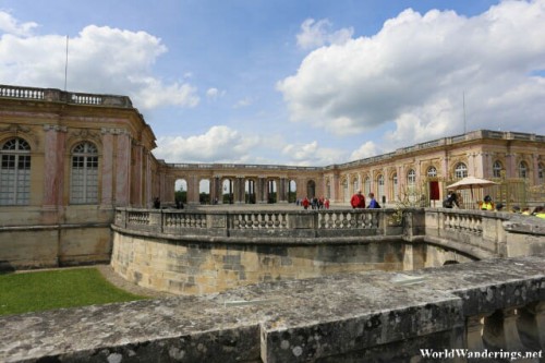 Entrance of the Grand Trianon at the Palace of Versailles