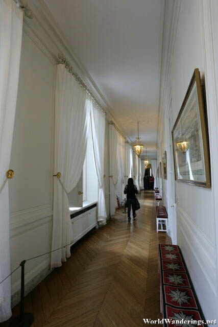 Walking Down the Halls of the Grand Trianon at the Palace of Versailles