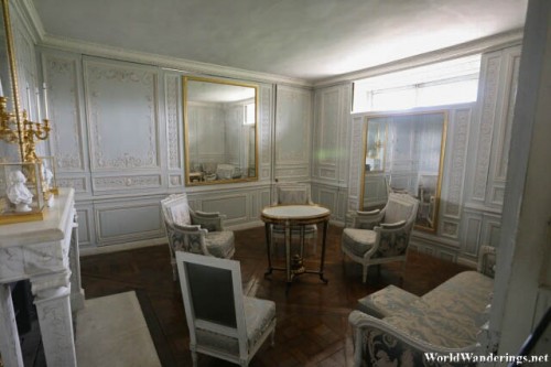 One of the Rooms at the Petit Trianon at the Palace of Versailles