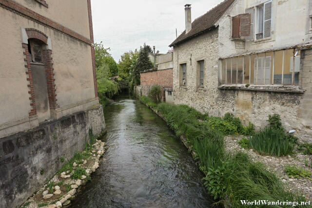 Stream in the Town of Provins