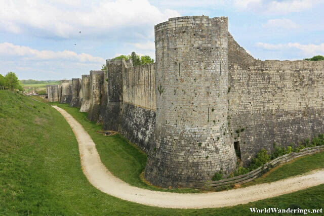 The Walls of the Medieval Town of Provins
