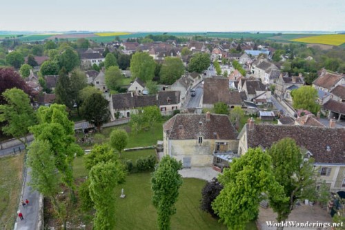 View of the Medieval Town of Provins