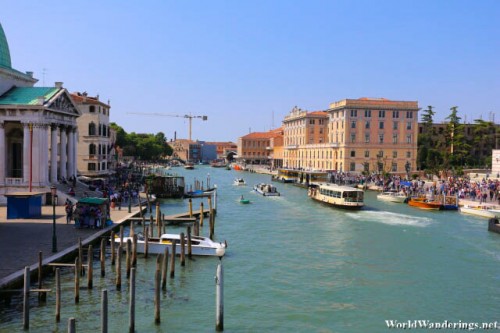 A Look at the Grand Canal in Venice