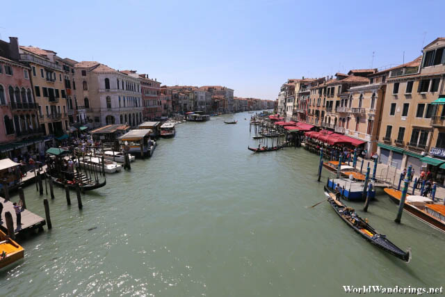 View of the South from the Rialto Bridge