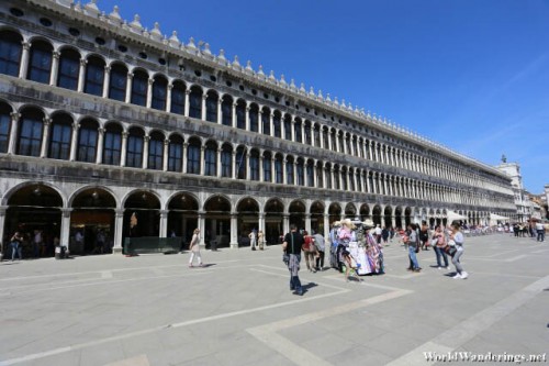 Elegant Buildings Surround Piazza San Marco in Venice