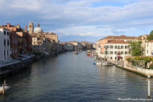 A Look at the Grand Canal in Venice