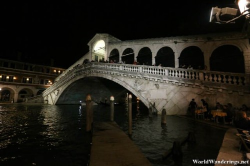 Rialto Bridge at Night