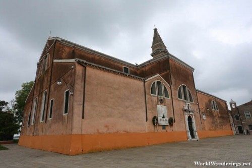 The Church of San Martino in Burano