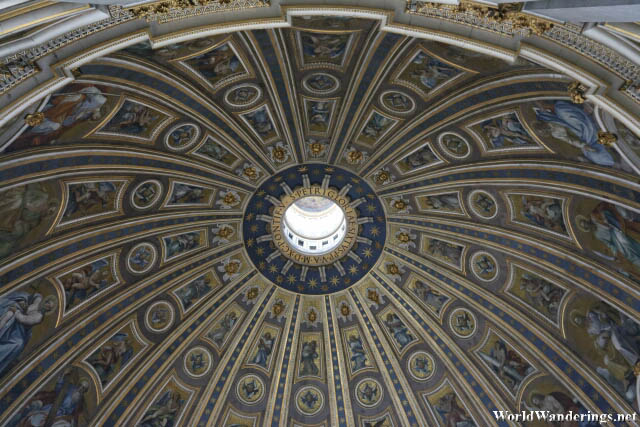 Incredible View of the Dome of Saint Peter's Basilica