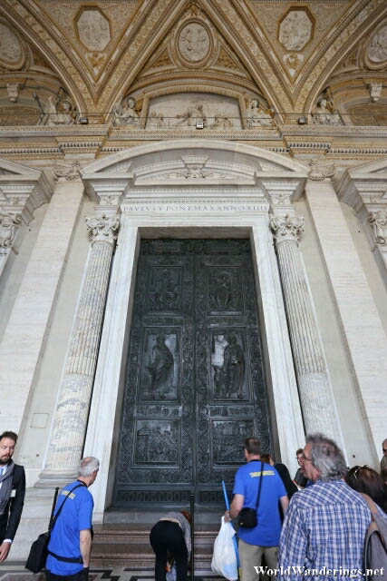 Filarete Door at Saint Peter's Basilica