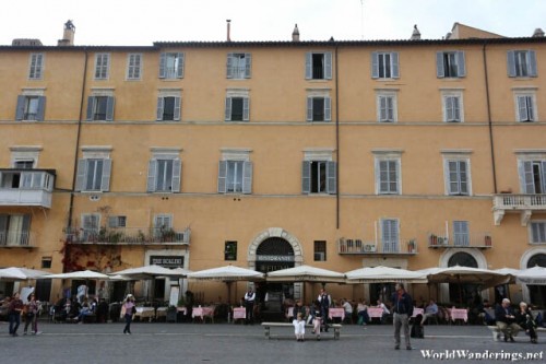 Restaurants Along Piazza Navona in Rome
