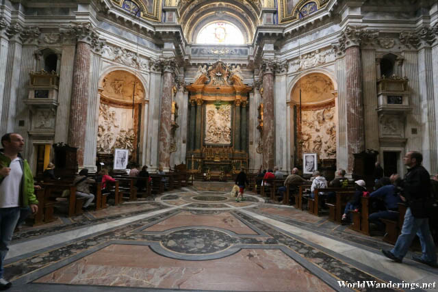 Beautiful Interior of Sant'Agnese in Agone