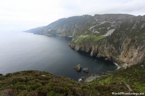 Breathtaking View of Slieve League in County Donegal