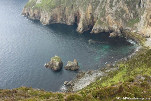 Crystal Clear Waters at Slieve League in County Donegal