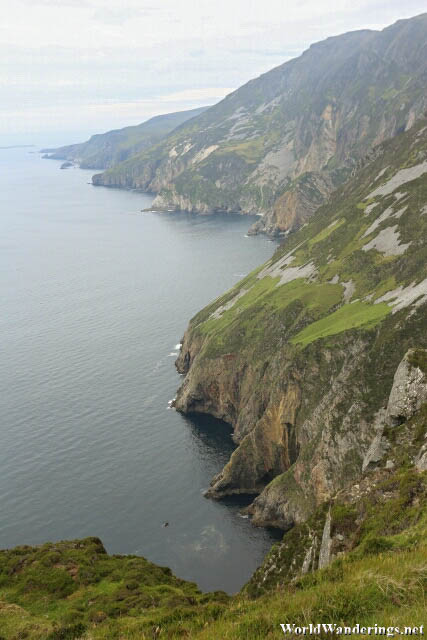 Impressive Cliffs of Slieve League in County Donegal