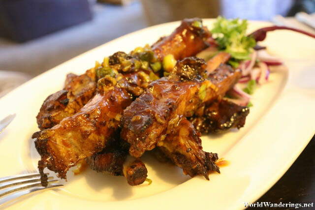 Spare Ribs at Causeway Hotel in County Antrim