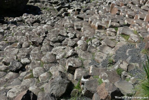 There are a Lot of Hexagon Shaped Rocks at the Giant's Causeway