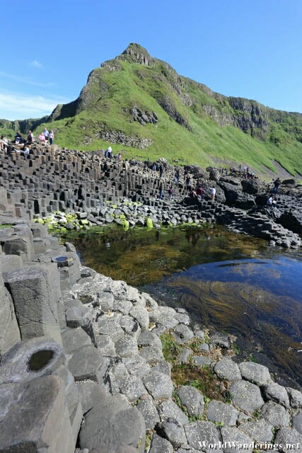 Amazing Hexagonal Columns at the Giant's Causeway in County Antrim