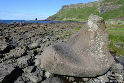 Naturally Formed Sofa at the Giant's Causeway