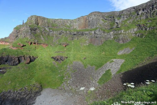 Amphitheater at the Giant's Causeway in County Antrim