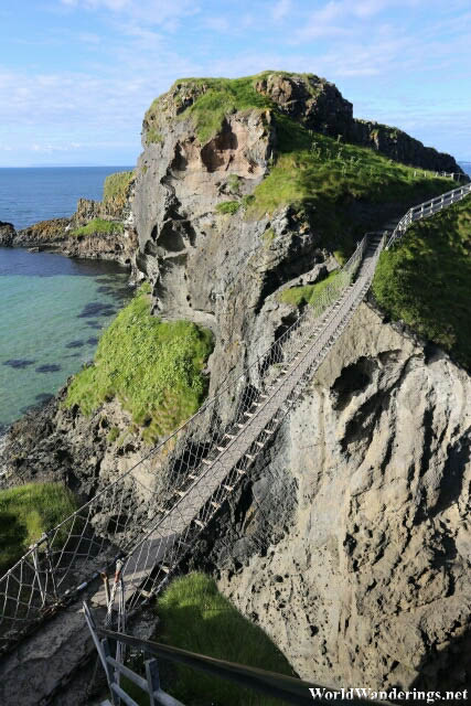 Another View of the Carrick-a-Rede Rope Bridge