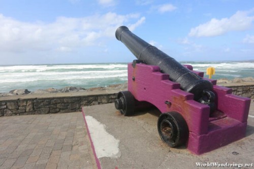 Old Cannon at Strandhill