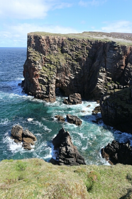 Close Up Look at the Cliffs at Tory Island