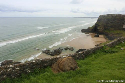 Secluded Area of Downhill Strand
