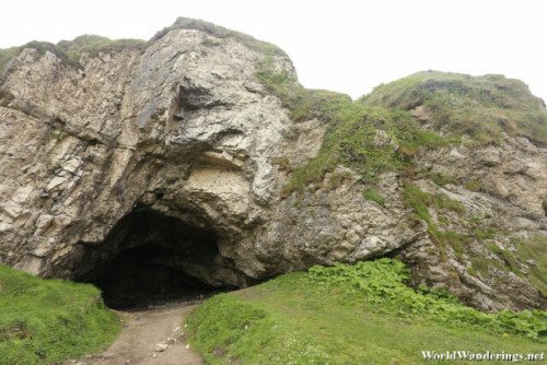Cave at Ballintoy Harbour