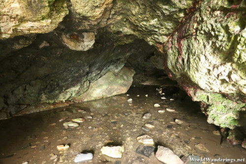 Inside the Cave at Ballintoy Harbour